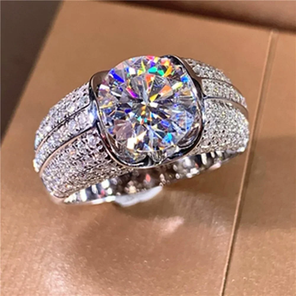 Luxurious Fashion Jewelry Wedding Rings for Women - Picture 6 of 6